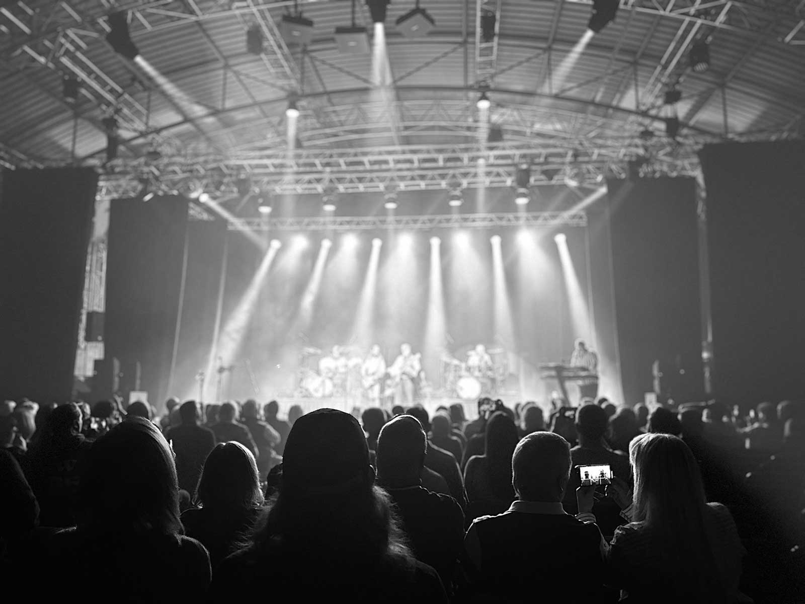 Stage black and white